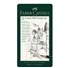 grafit. tužky Faber-Castell 9000 Design set 12ks