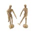 Figurína dřevěná přírodní - muž - 30 cm