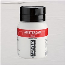 acryl Amsterdam 500 ml - Titanium white