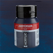 acryl Amsterdam 500 ml - Prussian blue phthalo