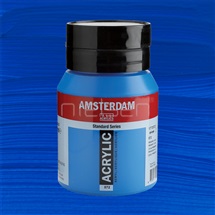 acryl Amsterdam 500 ml - Primary cyan