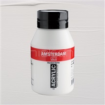 acryl Amsterdam 1000 ml - Titanium white