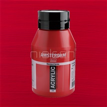 acryl Amsterdam 1000 ml - Carmine