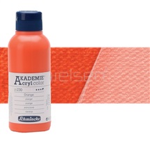 acryl Akademie 250 ml - orange