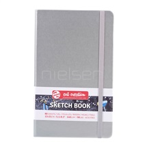 Artcreation sketchbook 13x21 cm Shiny Silver