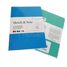 blok Sketch&Note A4, blue/green 2 ks
