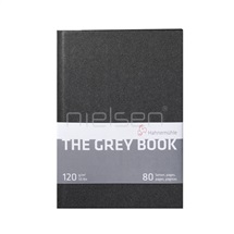 kniha Grey sketchbook A5