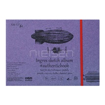 šitý blok Ingres sketch 24,5x17,6 cm, 130 gms