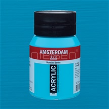 acryl Amsterdam 500 ml - Turquoise blue