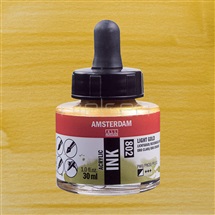 Acrylic-ink Amsterdam 30 ml - Light gold