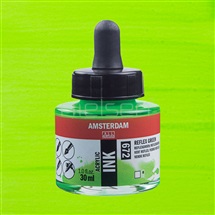 Acrylic-ink Amsterdam 30 ml - Reflex green