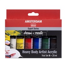 acryl Amsterdam ES set 6 x 20 ml