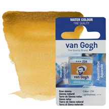 akvarel van GOGH pánvička - Raw sienna