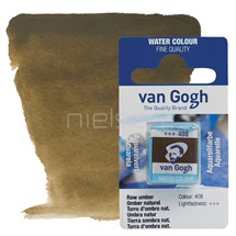 akvarel van GOGH pánvička - Raw umber