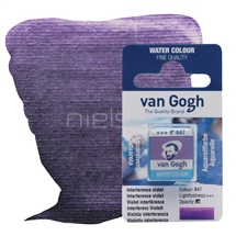 akvarel van GOGH pánvička - Interference violet