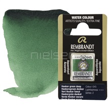 akvarel Rembrandt pánvička - Hooker green D