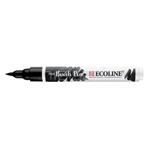 akvarel Ecoline brushpen - Black