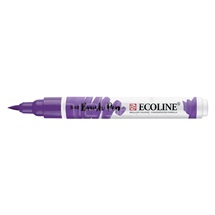 akvarel Ecoline brushpen - Blue violet