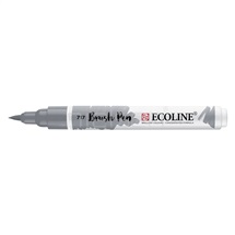 akvarel Ecoline brushpen - Cold grey