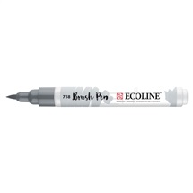 akvarel Ecoline brushpen - Cold grey light