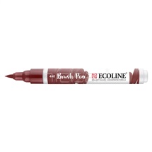 akvarel Ecoline brushpen - Mahogany