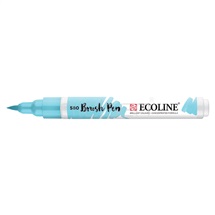 akvarel Ecoline brushpen - Pastel blue