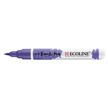 akvarel Ecoline brushpen - Ultramarine violet