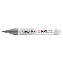 akvarel Ecoline brushpen - Warm grey light
