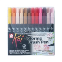 Sakura KOI brushpen watercolor set 24 ks
