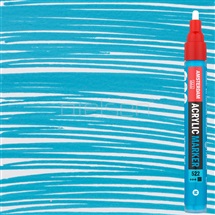 AMSTERDAM marker M 4mm - Turquoise blue