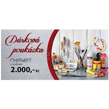 Dárkový poukaz v hodnotě 2000 Kč